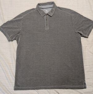 Tommy Bahama Men's Polo Shirt, Grey, Size L